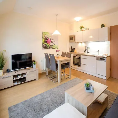 Duenenpark - Komfortplus Mit 1 Schlafzimmer Und Balkon Im Dachgeschoss 209 Apartament *