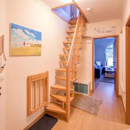 Duenenpark - Komfortplus Mit 1 Schlafzimmer Und Balkon Im Dachgeschoss 209 Lejlighed Binz